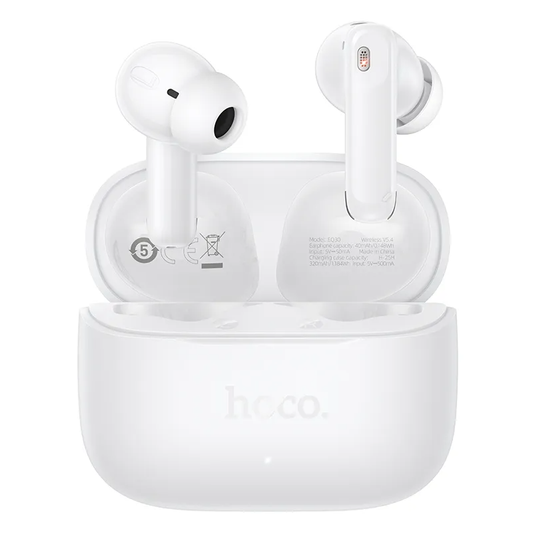 Handsfree Bluetooth HOCO EQ30, TWS, Fehér