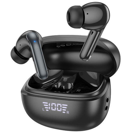 Bluetooth kihangosító Bluetooth HOCO EQ5, TWS, ANC, Fekete 