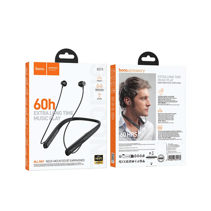 Bluetooth Handsfree HOCO ES73, A2DP, Fekete