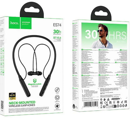 Handsfree Bluetooth HOCO ES74, A2DP, Fekete
