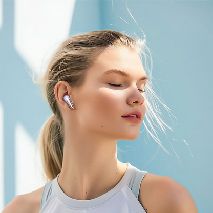 Handsfree Bluetooth HOCO EW202, TWS, Lila