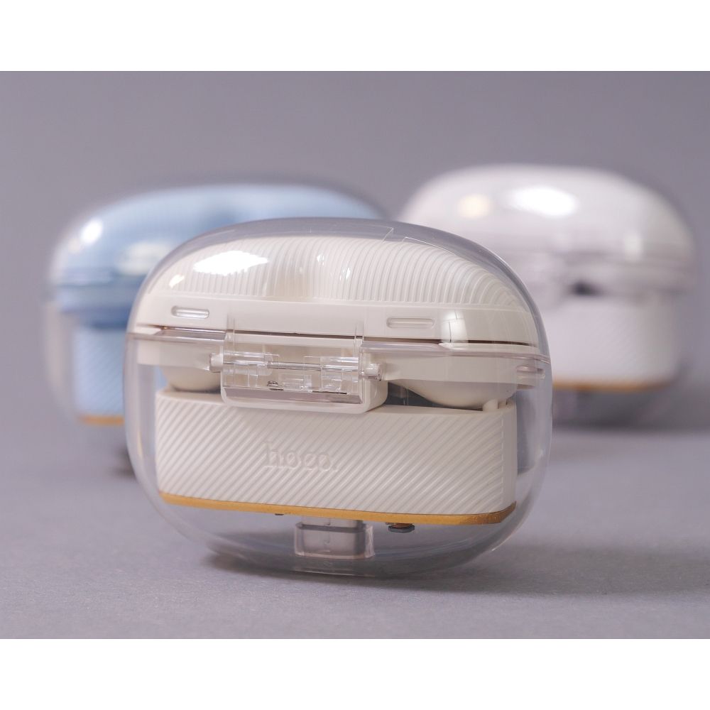 Handsfree Bluetooth HOCO EW54, TWS, Fehér (Tejesfehér)