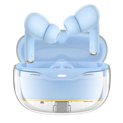 Handsfree Bluetooth HOCO EW54, TWS, Kék