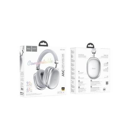 Handsfree Bluetooth HOCO W35 Max, A2DP, ANC, Ezüst