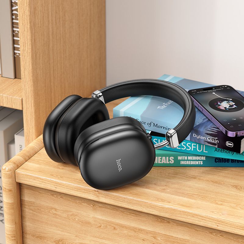 Handsfree Bluetooth HOCO W35 Max, A2DP, ANC, Fekete