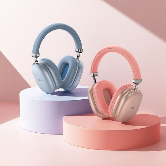 Handsfree Bluetooth HOCO W35 Max, A2DP, Rózsaszín