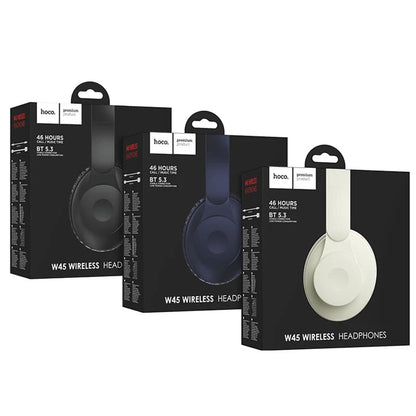 Handsfree Bluetooth HOCO W45, A2DP, Fekete