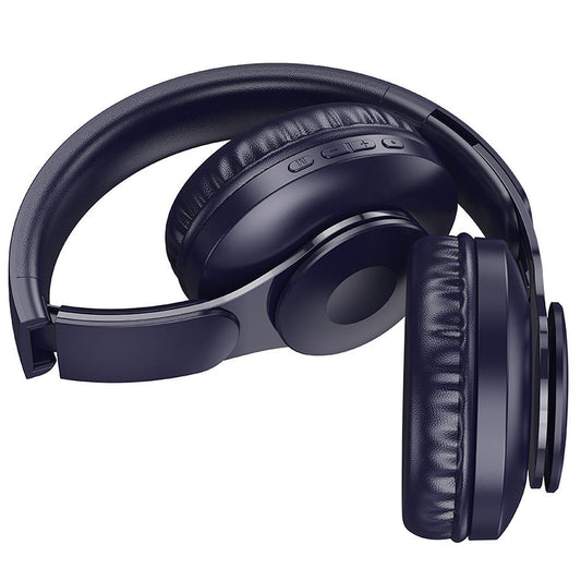 Handsfree Bluetooth HOCO W45, A2DP, Kék