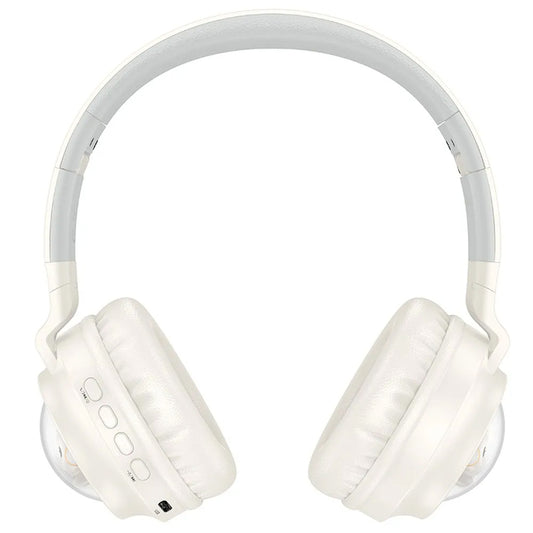 Handsfree Bluetooth HOCO W50 Kids Cute Cat, A2DP, Fehér