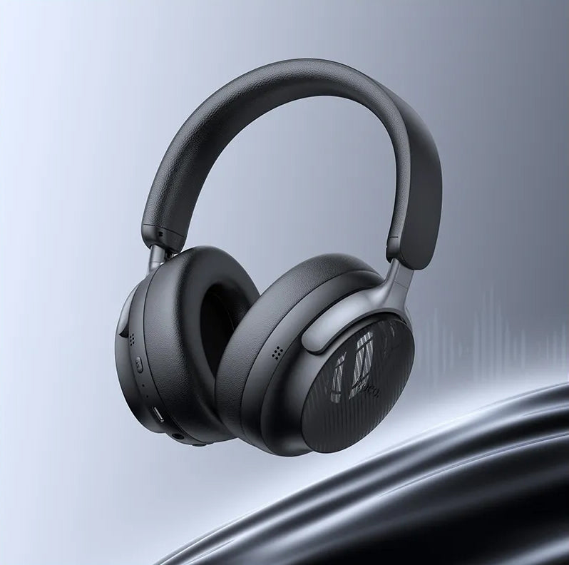 Handsfree Bluetooth HOCO W53 Plus, A2DP, ANC, Fekete
