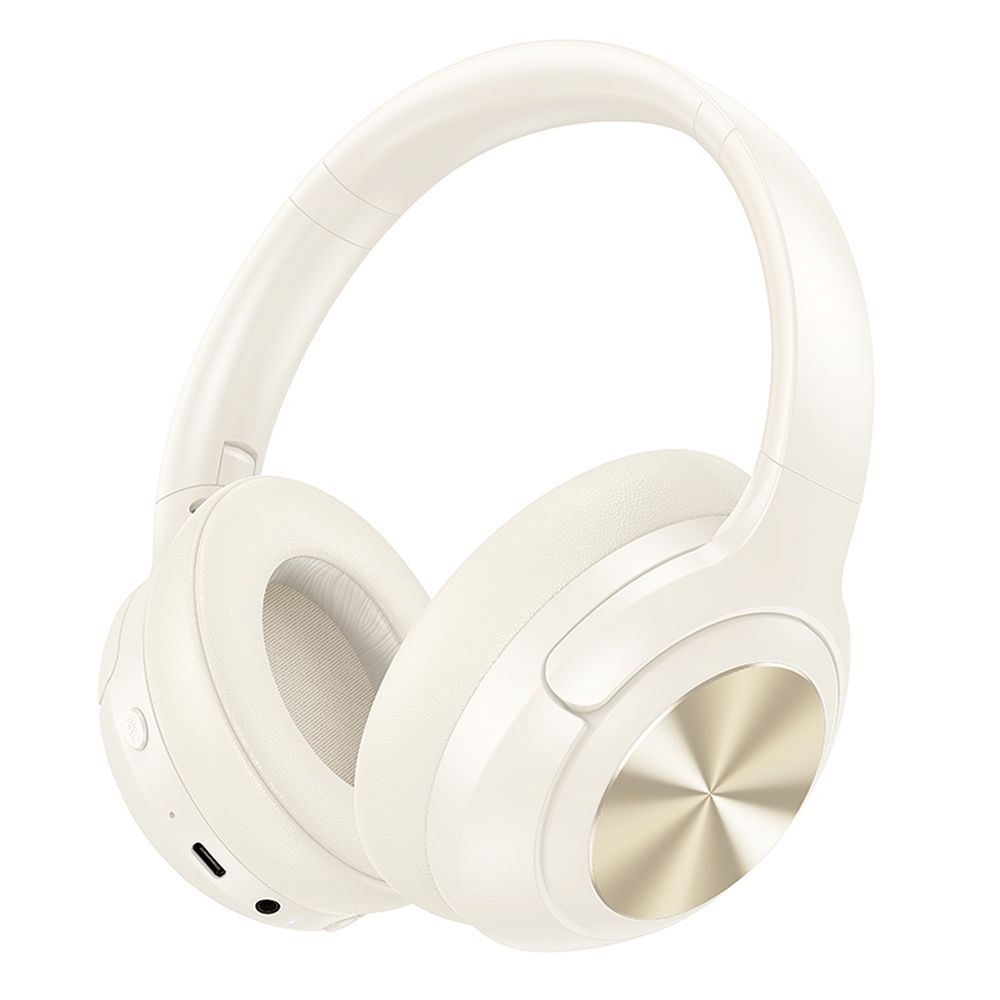 Handsfree Bluetooth HOCO W54, A2DP, ANC, Fehér