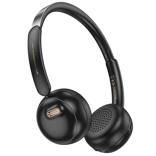 Handsfree Bluetooth HOCO W62, Fekete