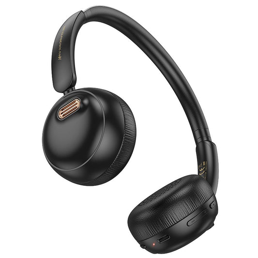 Handsfree Bluetooth HOCO W62, Fekete