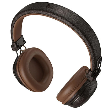 Handsfree Bluetooth HOCO W64, A2DP, Barna