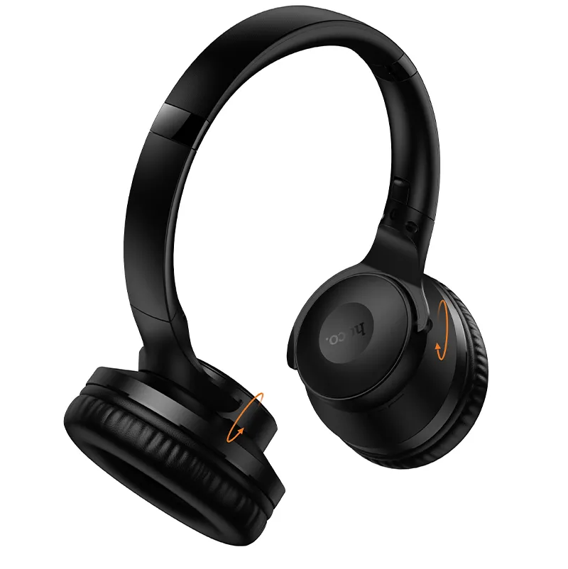 Handsfree Bluetooth HOCO W71, A2DP, Fekete