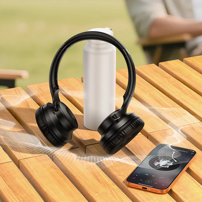 Handsfree Bluetooth HOCO W71, A2DP, Fekete