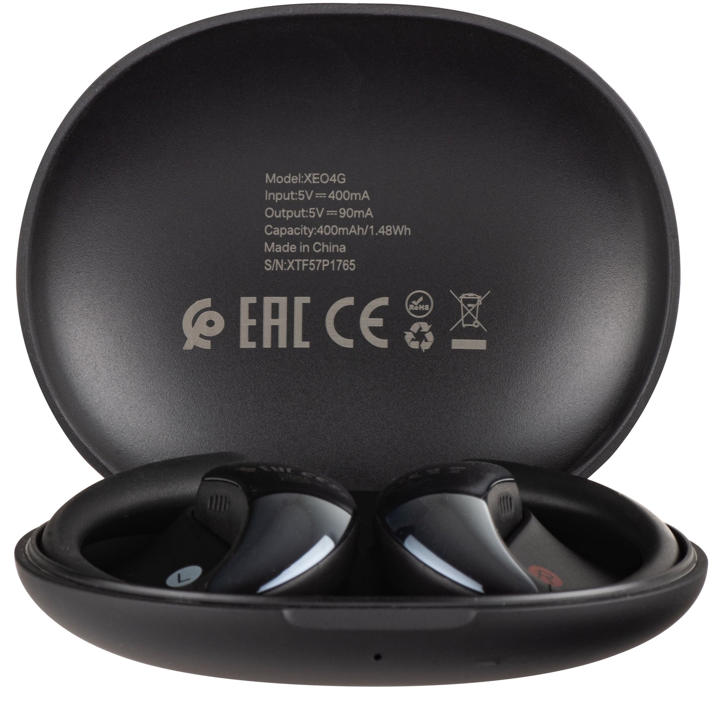 Infinix ZLoop 4 XEO4G Bluetooth Handsfree, TWS, Fekete