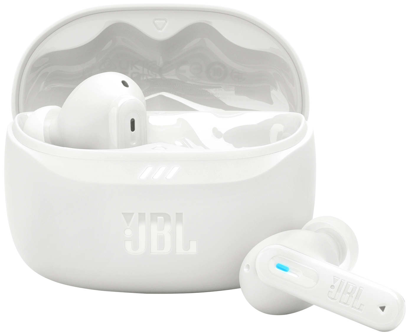 Handsfree Bluetooth JBL Tune Beam 2, TWS, ANC, MultiPoint, Fehér JBLTBEAM2WHT