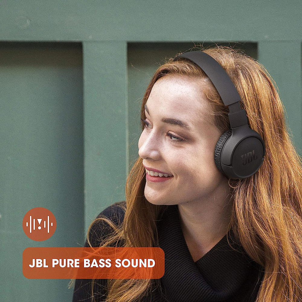 Handsfree Bluetooth JBL Tune 510BT, MultiPoint, A2DP, Fekete JBLT510BTBLKEU