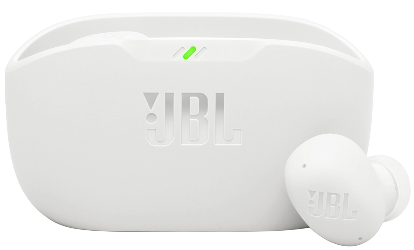 Bluetooth Handsfree JBL Wave Buds 2, TWS, ANC, MultiPoint, Fehér JBLWBUDS2WHT