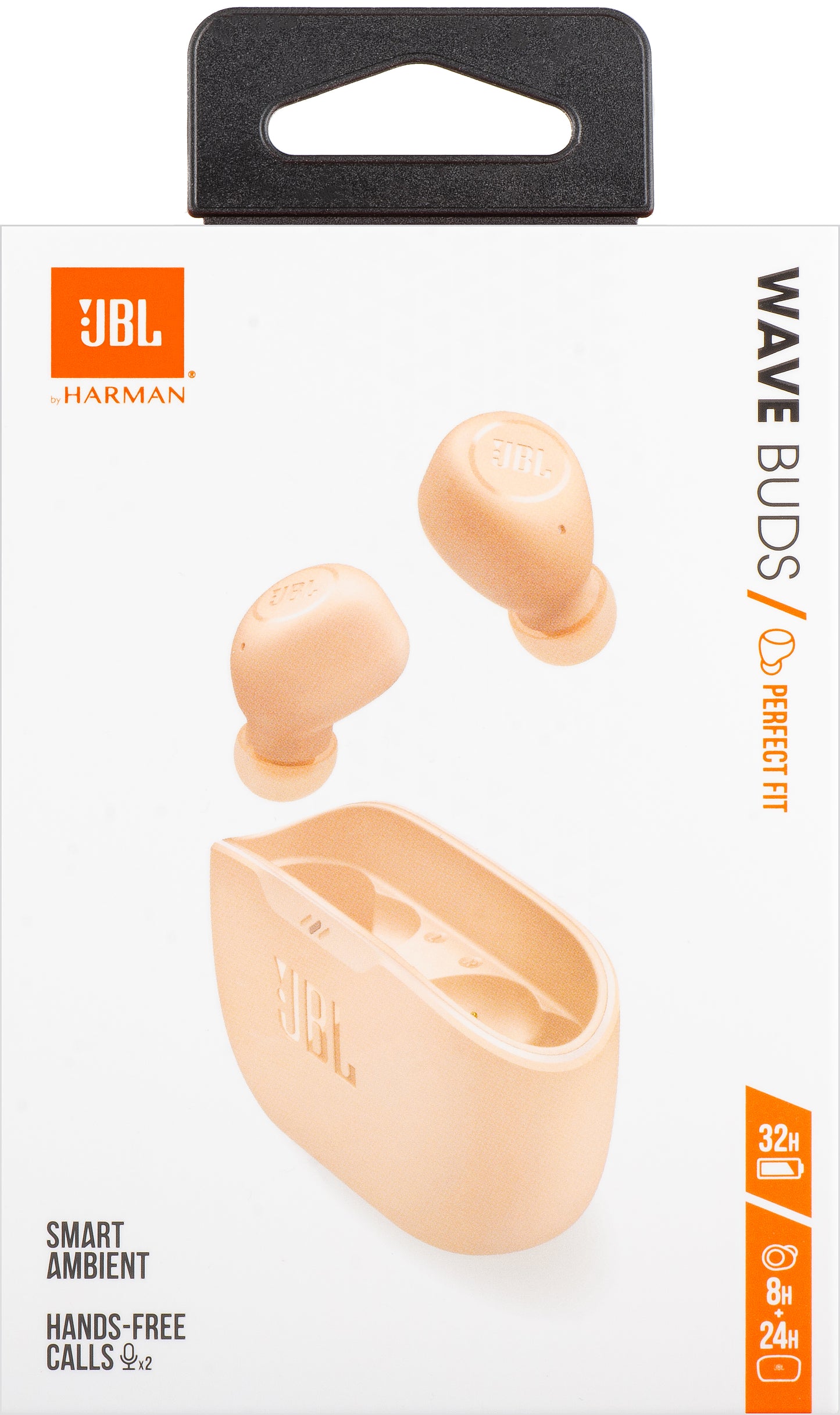 Handsfree Bluetooth JBL Wave Buds, TWS, Bézs JBLWBUDSBEG