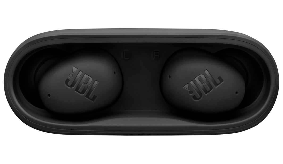 Handsfree Bluetooth JBL Wave Buds 2, TWS, ANC, MultiPoint, Fekete JBLWBUDS2BLK