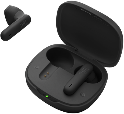 Handsfree Bluetooth JBL Wave Flex 2, TWS, ANC, MultiPoint, Fekete JBLWFLEX2BLK