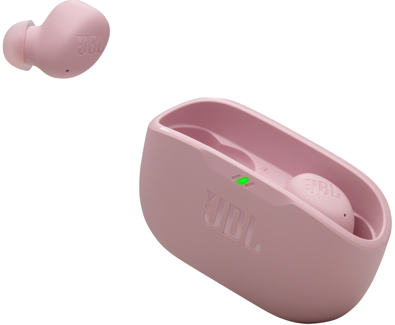 Bluetooth Handsfree JBL Wave Buds 2, TWS, ANC, MultiPoint, Rózsaszín JBLWBUDS2PIK