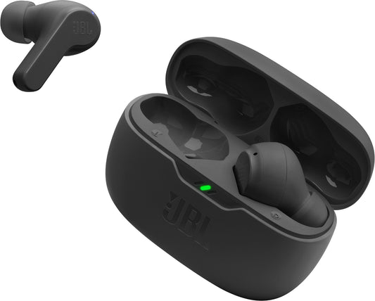 Kihangosító Bluetooth JBL Wave Beam, TWS, fekete JBLWBEAMBLK