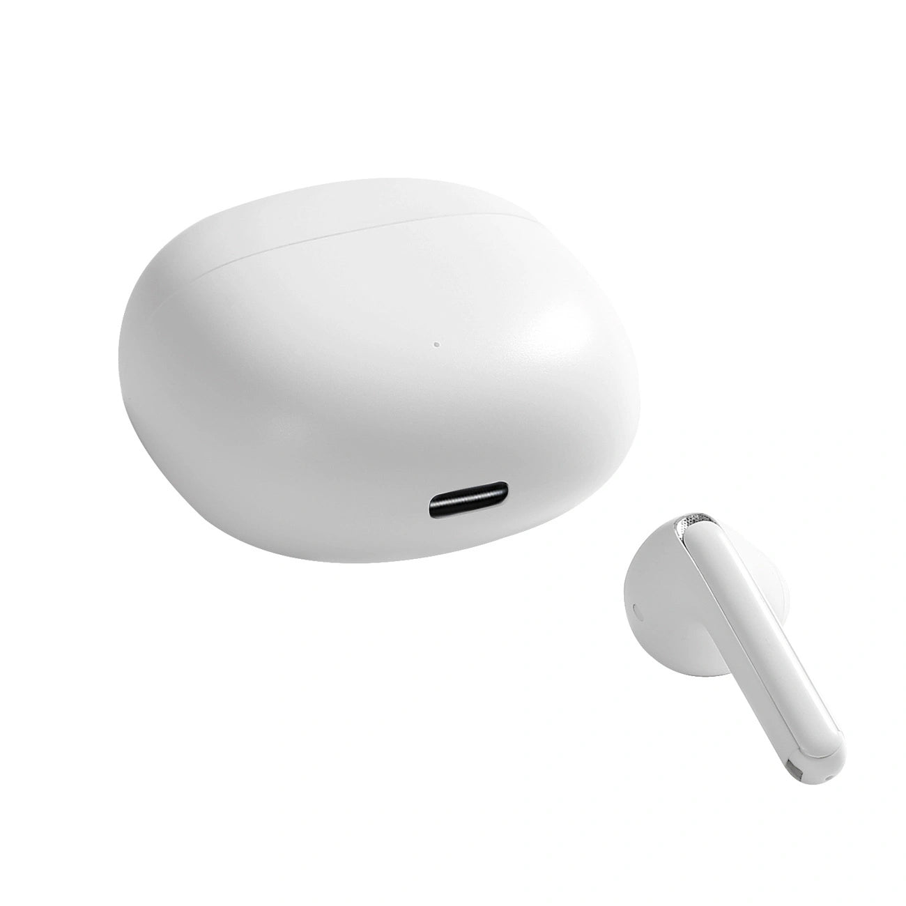 Bluetooth kihangosító Joyroom Funpods JR-FB1 Új verzió, TWS, Fehér