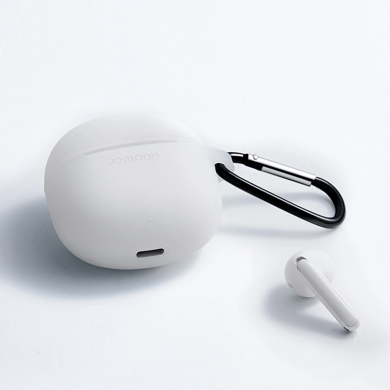 Bluetooth kihangosító Joyroom Funpods JR-FB1 Új verzió, TWS, Fehér
