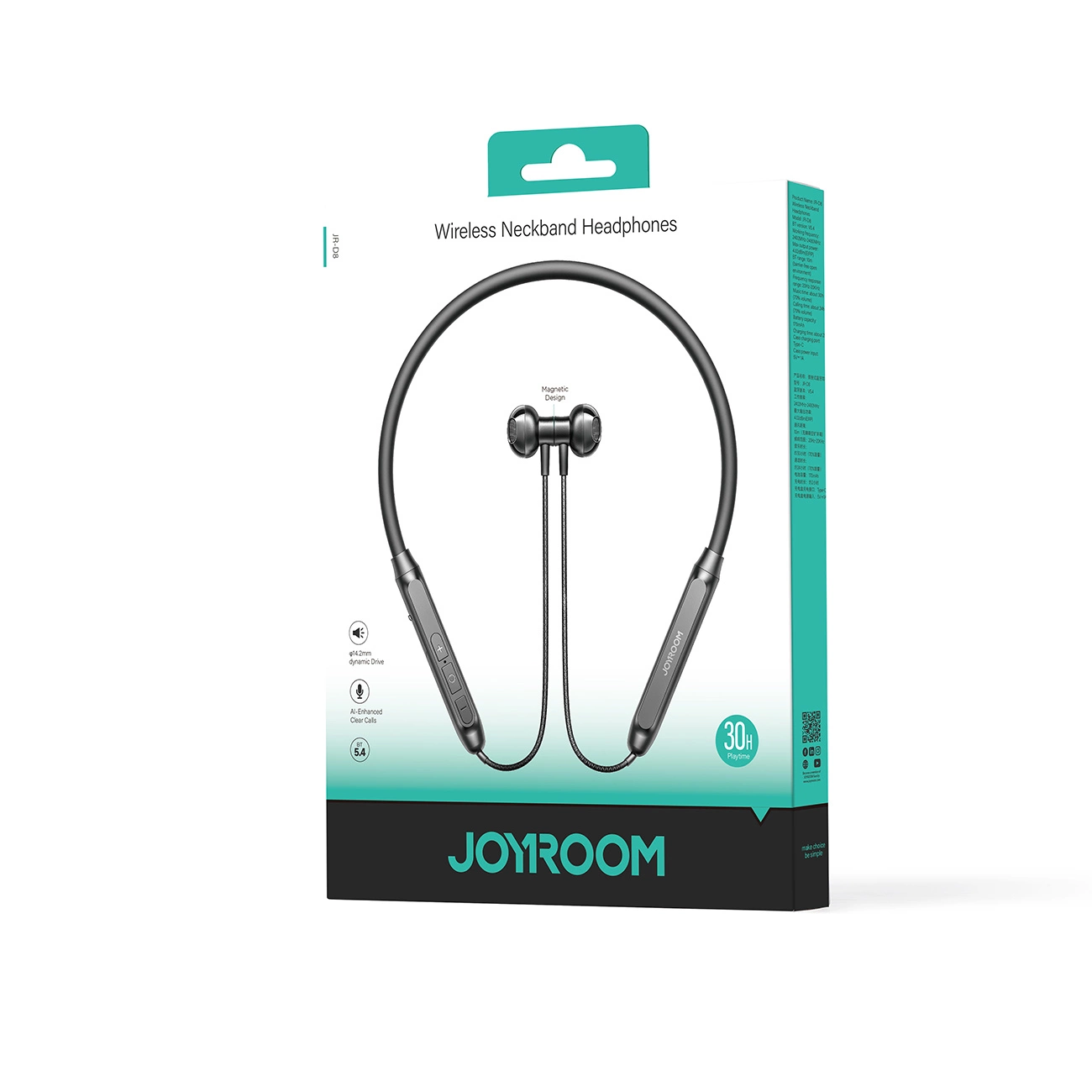 Bluetooth kihangosító Joyroom JR-D8, A2DP, Fekete