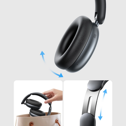 Bluetooth kihangosító Joyroom JR-JH1, A2DP, ANC, Fekete