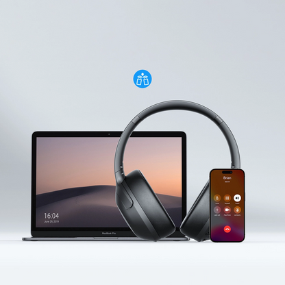 Bluetooth kihangosító Joyroom JR-JH2, A2DP, ANC, Fekete
