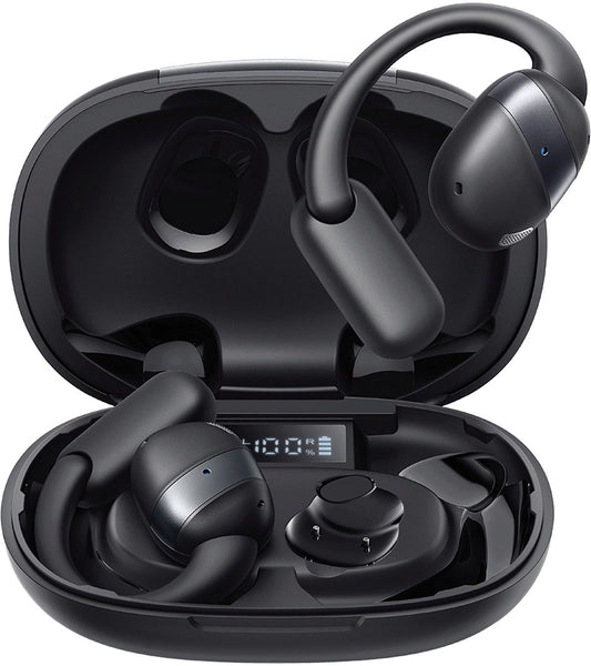 Handsfree Bluetooth Joyroom Open Ear JR-OE4, TWS, Fekete