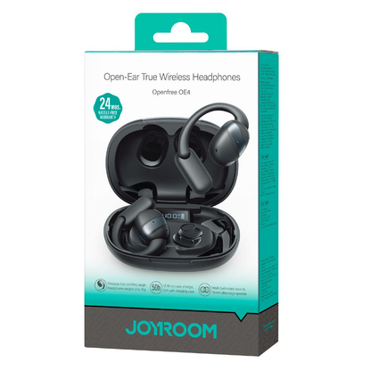 Handsfree Bluetooth Joyroom Open Ear JR-OE4, TWS, Fekete