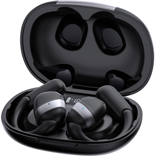 Handsfree Bluetooth Joyroom Open Ear JR-OE4, TWS, Fekete