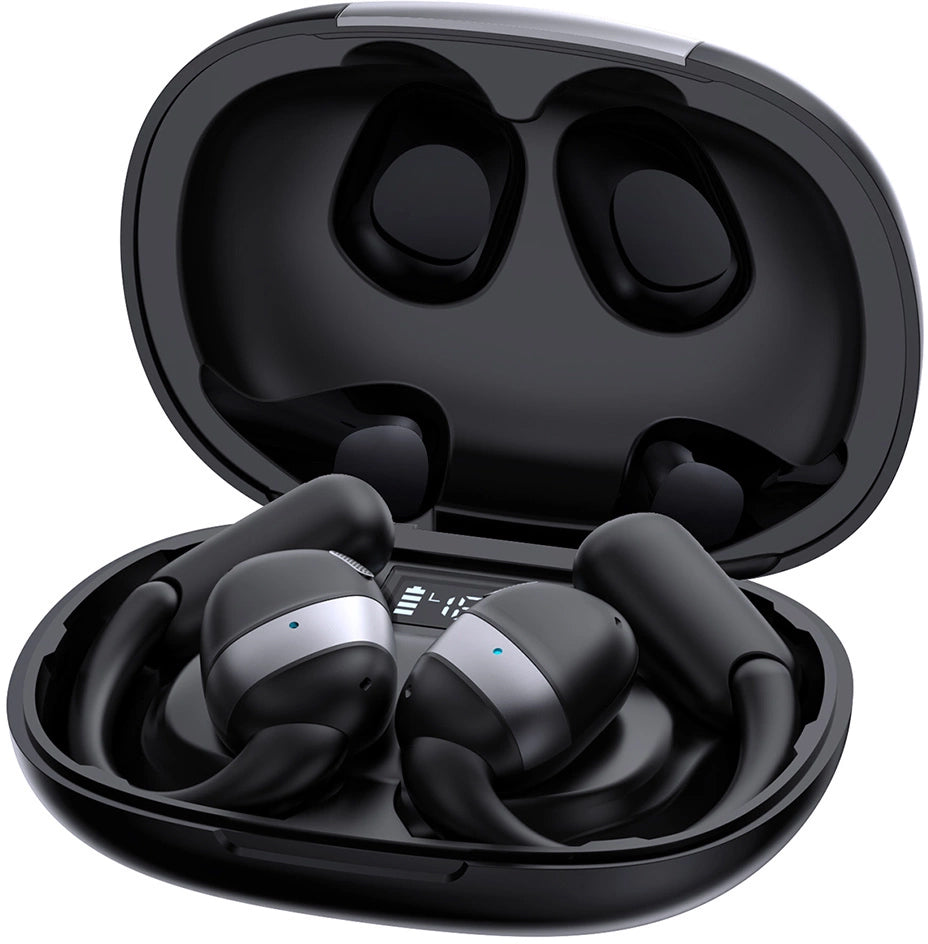 Handsfree Bluetooth Joyroom Open Ear JR-OE4, TWS, Fekete