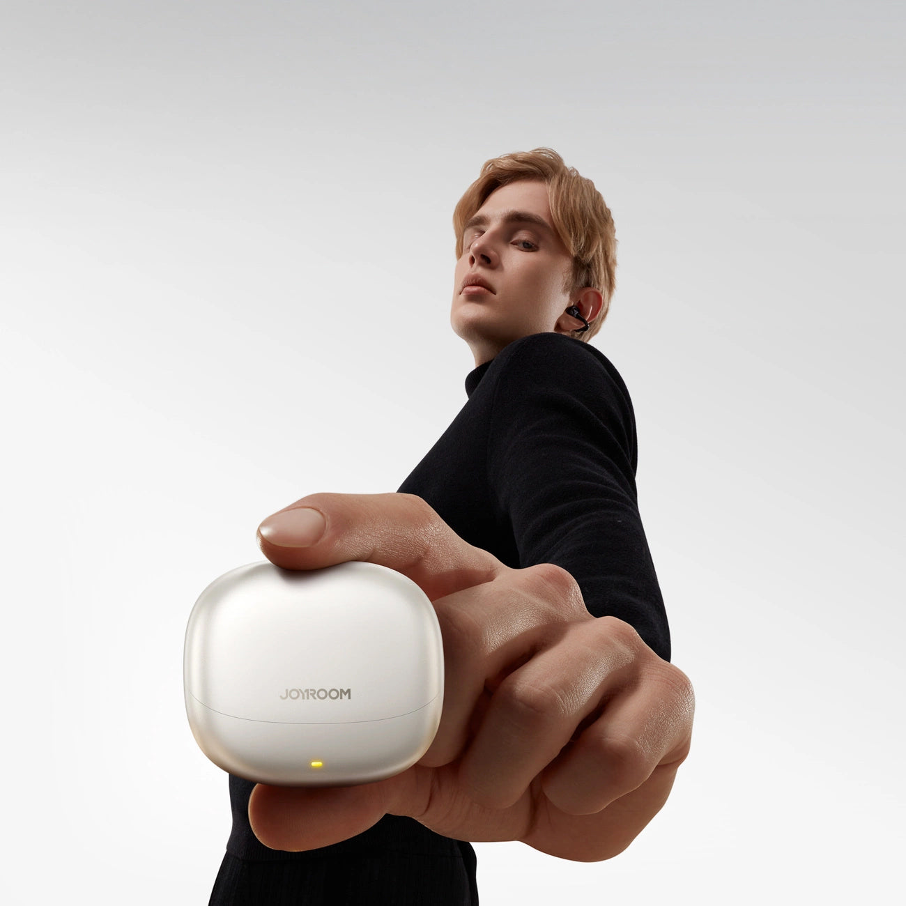 Handsfree Bluetooth Joyroom Openfree JR-OE3, TWS, Ezüst
