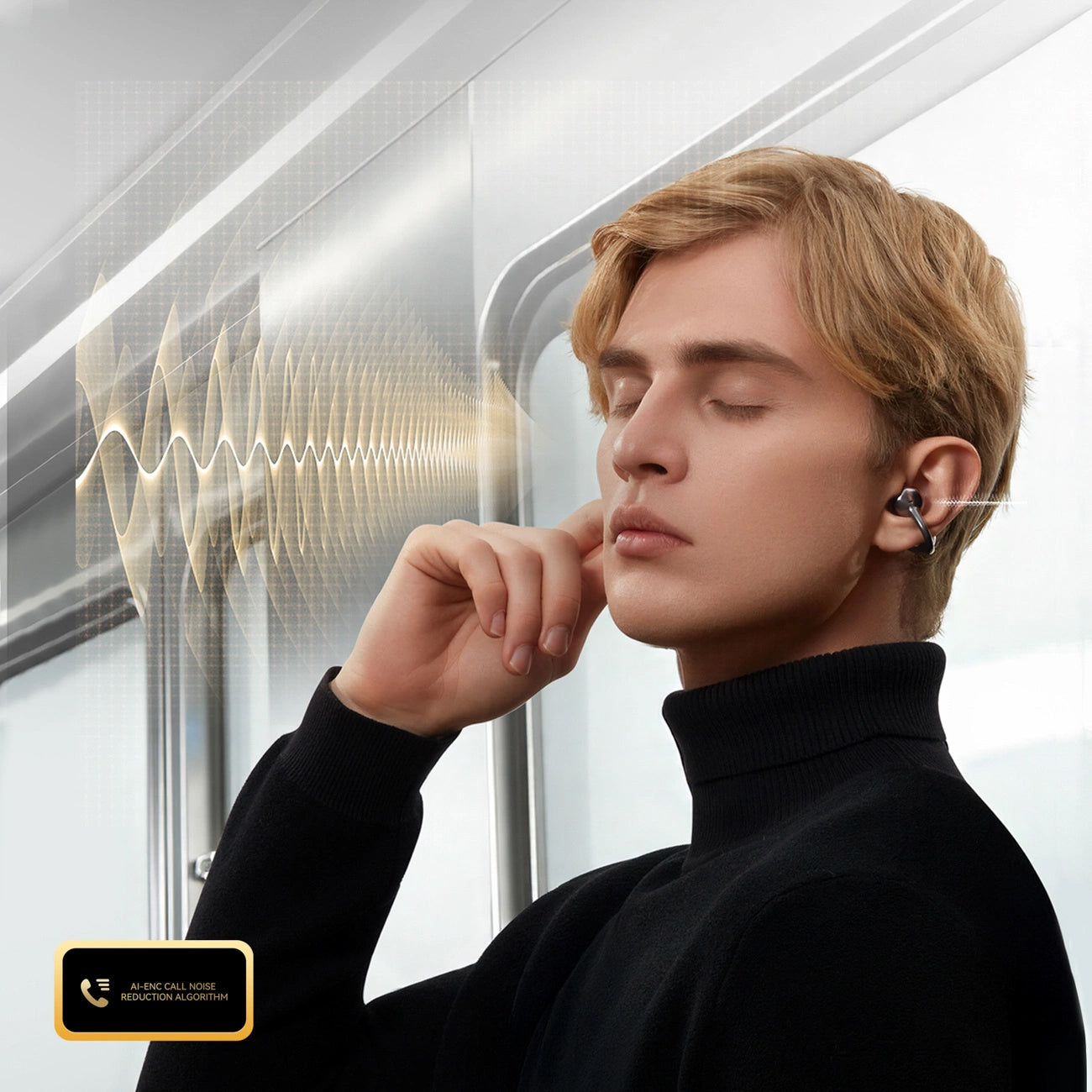 Handsfree Bluetooth Joyroom Openfree JR-OE3, TWS, Ezüst
