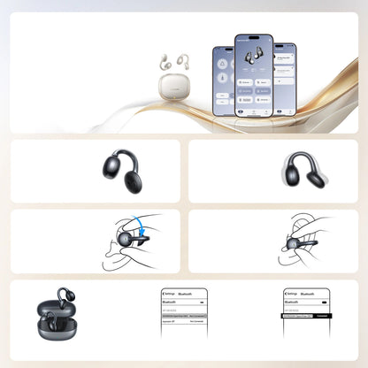Handsfree Bluetooth Joyroom Openfree JR-OE3, TWS, Ezüst