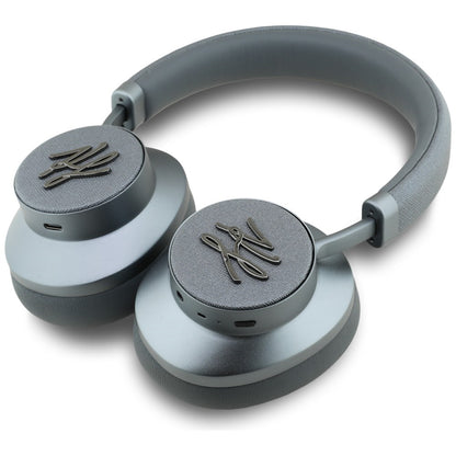 Handsfree Bluetooth Karl Lagerfeld Grained Initials, A2DP, ANC, Szürke