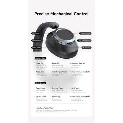 Handsfree Bluetooth McDodo HP-5821 T03, A2DP, ANC, Bézs