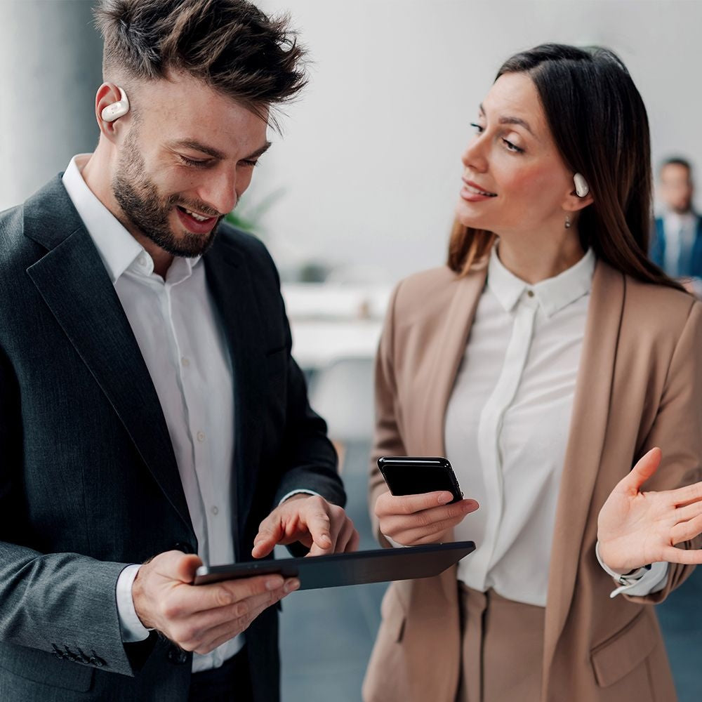 Handsfree Bluetooth McDodo HP-8051 Air O2, TWS, Bézs