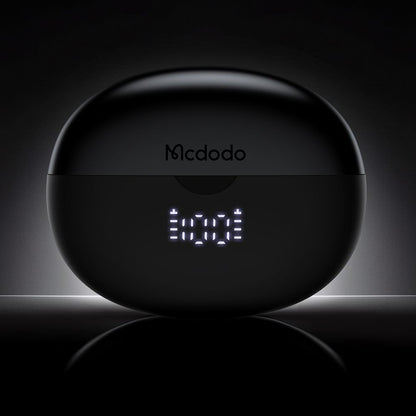 McDodo HP-8160 Air O3 Bluetooth kihangosító, TWS, fekete