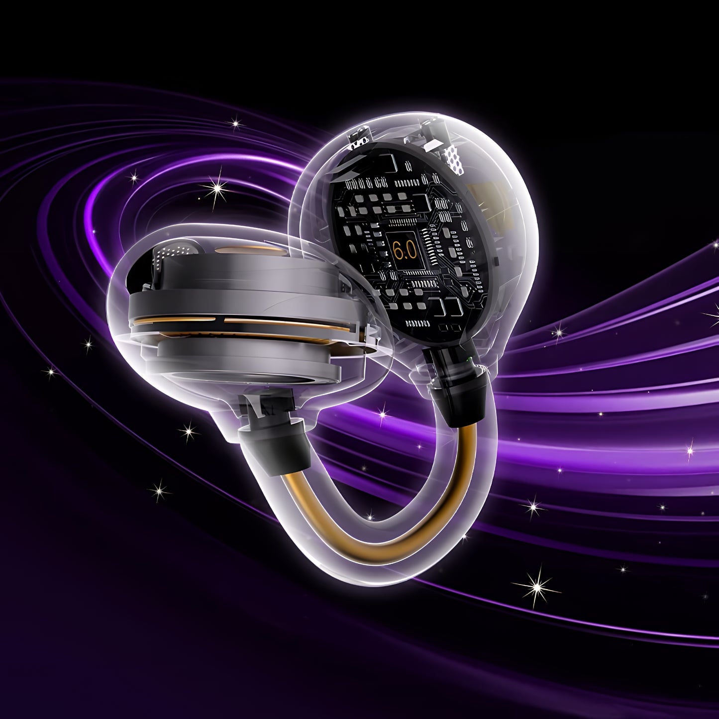 Bluetooth kihangosító Monster AirClip AC200, TWS, Fekete