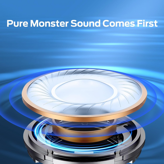 Bluetooth kihangosító Monster Aria Free, A2DP, Fekete