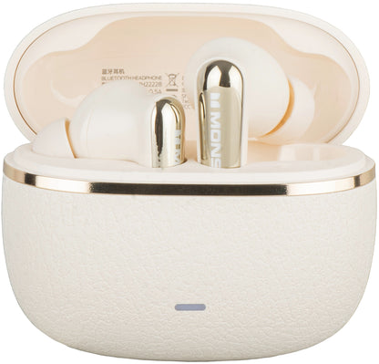 Bluetooth kihangosító Monster Clarity 200, TWS, ANC, Világos krém