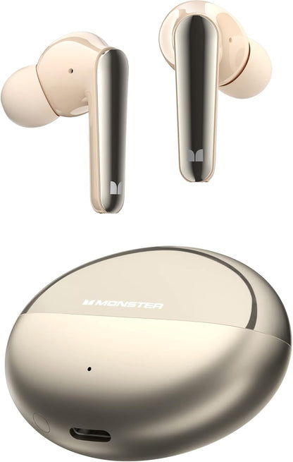Bluetooth kihangosító Monster N-Lite 203 AirLinks, TWS, Arany