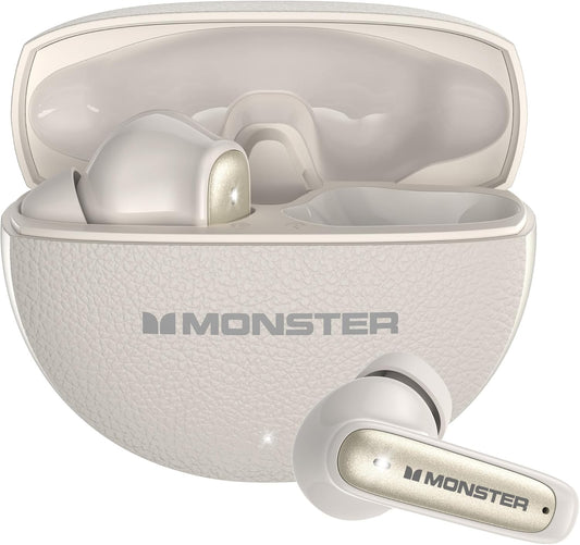 Bluetooth kihangosító Monster N-Lite 310, TWS, Világos krém